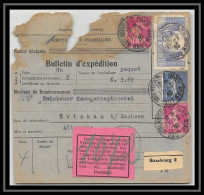 25357/ Perforés Bulletin D'expédition France Allemagne Colis Postal N°261 LA ROCHELLE Bel Affranchissement Mixte 1930 - Covers & Documents