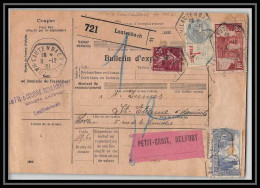 25347/ Bulletin D'expédition France Colis Postaux Fiscal Haut Rhin Lautenbach 1931 Pour St Etienne Loire 258 - 261  - Briefe U. Dokumente