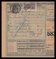 25305/ Bulletin D'expédition France Colis Postaux Bas-Rhin Strasbourg 1926 N° 40  - Storia Postale