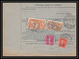 25281/ Bulletin D'expédition France Colis Postaux Fiscal Bas Rhin Sélestat 1927 Pour Paris Merson N°145 - Briefe U. Dokumente