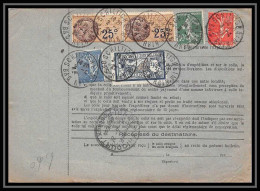 25265 Bulletin D'expédition France Colis Postaux Fiscal Schiltigheim Pour Fresnay-sur-Sarthe 1927 Valeur Déclarée Merso - Storia Postale