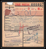 25188 Bulletin D'expédition France Colis Postaux Fiscal N° 204 Paris Pour SAUMUR 1/9/1943 - Covers & Documents