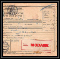 25178 Bulletin D'expédition France Colis Postaux Fiscal Chemin De Fer 21/11/1925 Poppi Italie (italy) - Covers & Documents