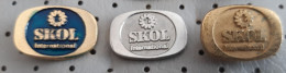 Brewery SKOL International Beer Birra Bier Pivo Brau Slovenia Pins - Beer