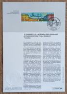 FDC Sur Document - YT N°3073 - ASSOCIATIONS PHILATELIQUES / VERSAILLES - 1997 - 1990-1999