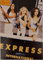 Carte Postale (Tower Records) Express International (3 Femmes Avec Des Cannes à Pêche) The Best New Fashions Anywhere - Pubblicitari
