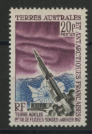 TAAF N° 23  Neuf Avec Charnière * (MH) Premier Tir De Fusée Sonde - Unused Stamps