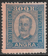 Angra – 1892 King Carlos 300 Réis Mint Stamp - Angra