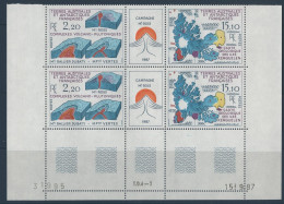 TAAF N° 139A Bloc De Quatre Neuf ** (MNH) + Coin Daté 15/9/87 TB - Ungebraucht