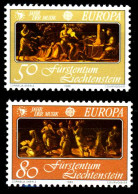 LIECHTENSTEIN 1985 Nr 866-867 Postfrisch S30BA5E - Unused Stamps