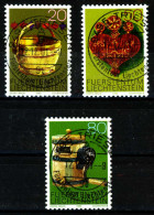 LIECHTENSTEIN 1980 Nr 747-749 Zentrisch Gestempelt X1A2972 - Used Stamps