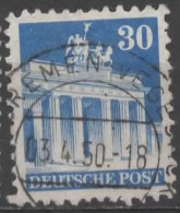 ALLEMAGNE BIZONE N° 56 O Y&T 1948 Porte De Brandebourg - Used Stamps