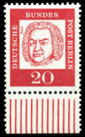 BERLIN DS BED. DEUT. Nr 204 Postfrisch URA X3F30F2 - Unused Stamps