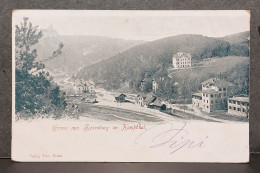 AUTRICHE ,GRUSS AUS ROSENBURG IM KAMPTHAL ,  1899 , LOT 200 - Rosenburg