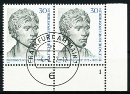 BERLIN 1972 Nr 426 ZENTR-ESST WAAGR PAAR FORM1 X5E81D2 - Used Stamps