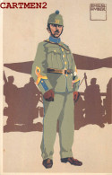 ILLUSTRATEUR EMIL HUBER MILITAIRE SUISSE FELDUNIFORM SERVICE DE SANTE FOURRIER UNIFORME ARMEE KUNSTLER GUERRE - Uniforms