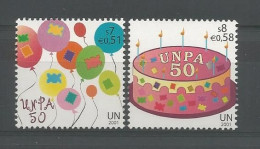 United Nations V. 2001 UNPA 50th Anniv. Y.T. 357/358 ** - Unused Stamps