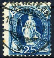 SCHWEIZ ST.HELV Nr 67Ca Zentrisch Gestempelt X696CD6 - Used Stamps