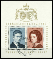 LIECHTENSTEIN BLOCK KLEINBOGEN Block 7 ESST SB42CCA - Blocs & Feuillets