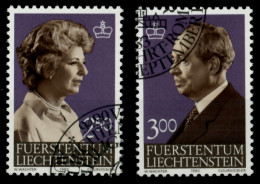 LIECHTENSTEIN 1983 Nr 828-829 Gestempelt SB4A36A - Used Stamps