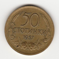 50 Stotinki - 1937 - Bulgaria - Bulgarie