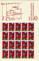 LIECHTENSTEIN BLOCK KLEINBOGEN Nr 414I BO2A Postfrisch S54517A - Blocks & Kleinbögen