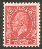 Canada 1932 George V Conference Economique Ottawa MH * Neuf CH Légère (01-92hc) - Königshäuser, Adel