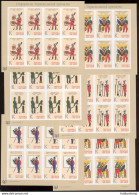 Label Transnistria 2022 Builders Of Tiraspol Fortress Uniform 6Sheetlets**MNH Imperforated - Vignettes De Fantaisie