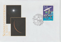Solar Eclipse 1999 - Commemorative Cover From Hungary 11.8.1999. Postal Weight 0,04 Kg. Please Read Sales Conditions - Natuur