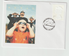 Solar Eclipse 1999 - Commemorative Cover From Great Britain 11.8.1999. Postal Weight 0,04 Kg. Please Read Sales - Natura