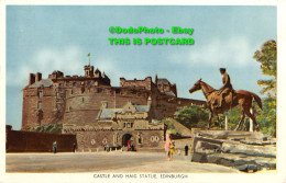 R382320 Edinburgh. Castle And Haig Statue. M. And L. National Series. 1959 - Welt