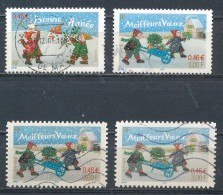 °°° FRANCE - Y&T N° 3437/40 - 2001 °°° - Used Stamps