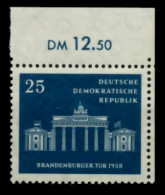 DDR 1958 Nr 666 Postfrisch ORA X8C22E6 - Nuovi