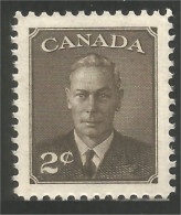 Canada 1949 George VI Sans POSTES-POSTAGE Omitted MNH ** Neuf SC (02-90a) - Unused Stamps