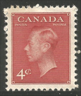 Canada 1949 George VI Sans POSTES-POSTAGE Omitted MNH ** Neuf SC (02-92a) - Ongebruikt