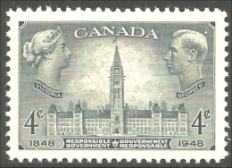 Canada 1948 Parlement Parliament George VI MNH ** Neuf SC (02-77c) - Denkmäler