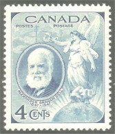 Canada 1947 Graham Bell Telephone Communications Centenary MNH ** Neuf SC (02-74d) - Autres & Non Classés