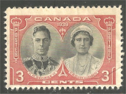 Canada 1939 3c Royal Visit King Roi George VI Queen Reine Elizabeth MH * Neuf (02-48-1c) - Other & Unclassified