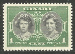 Canada 1937 Royal Visit Princesses Elizabeth Margaret MNH ** Neuf SC (02-46b) - Royalties, Royals