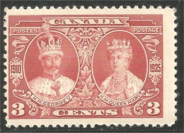 Canada 1935 George V Queen Mary Silver Jubilee MNH ** Neuf SC (02-13-2) - Royalties, Royals