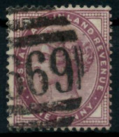 GROSSBRITANNIEN 1840-1901 Nr 65II Zentrisch Gestempelt X69F9EE - Oblitérés