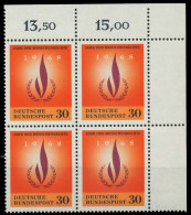 BRD 1968 Nr 575 Postfrisch VIERERBLOCK ECKE-ORE X7F0F7E - Nuovi