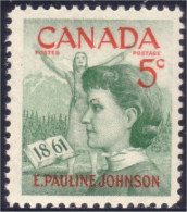 Canada Pauline Johnson Poet MNH ** Neuf SC (03-92b) - Ecrivains