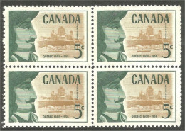 Canada Samuel De Champlain Bateau Ship Schiffe Block/4 MNH ** Neuf SC (03-79c) - Unused Stamps