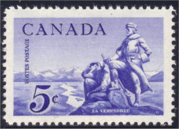 Canada Statue De La Verendrye Fusil Fire Gun MNH ** Neuf SC (03-78c) - Schieten (Wapens)