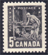 Canada Mines Miner Mining Coal Charbon MNH ** Neuf SC (03-73c) - Autres & Non Classés