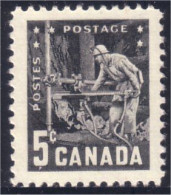 Canada Mines Miner Mining Coal Charbon MNH ** Neuf SC (03-73c) - Other & Unclassified