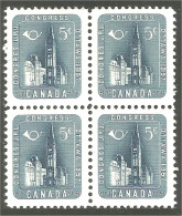 Canada UPU Parlement Block/4 MNH ** Neuf SC (03-71a) - Nuevos