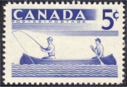 Canada Fishing Peche A La Ligne Canoe MNH ** Neuf SC (03-65d) - Barcos