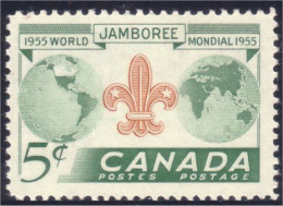 Canada Scouts Carte Monde World Map MNH ** Neuf SC (03-56b) - Géographie